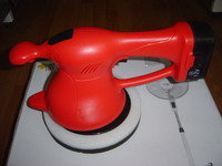 Cordless electric waxer