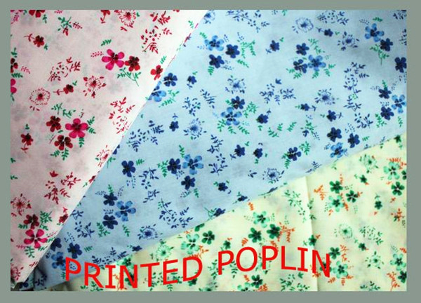 Printed polyester/cotton blended fabric 110x76 150cm