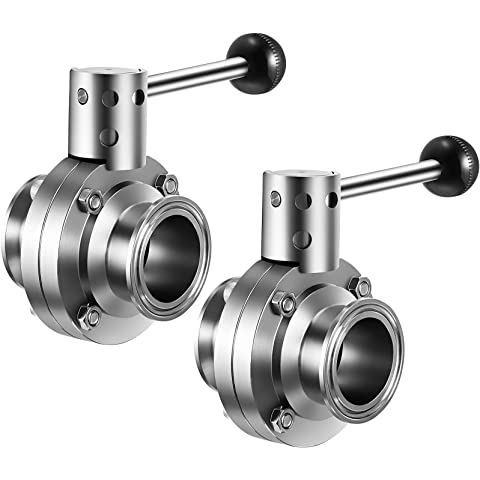 Sanitary Tri Clamp Butterfly Valves