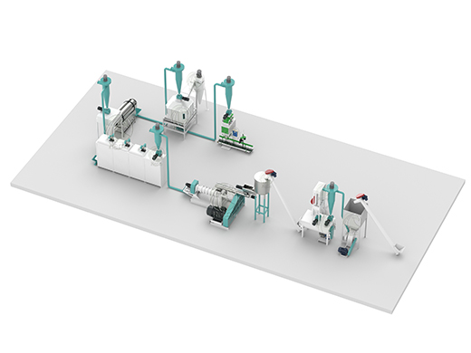 Wet Type Fish Feed Plant
