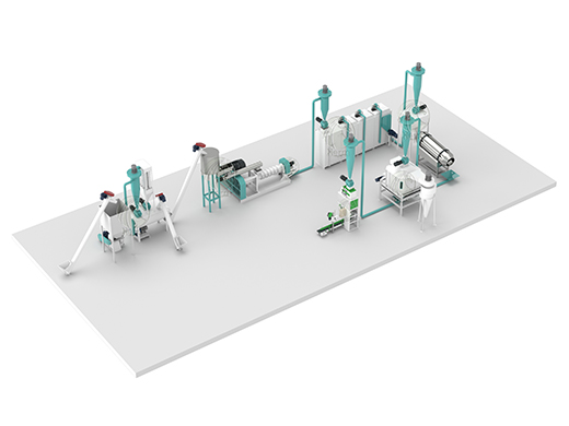 Wet Type Fish Feed Plant