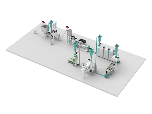 Wet Type Fish Feed Plant