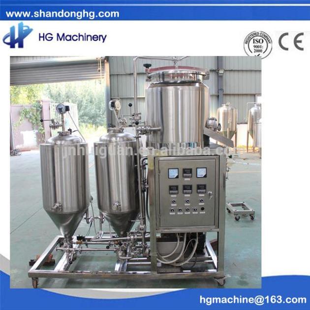 CE standard new condition 50L homebrew equipment used for micbrewery for American market