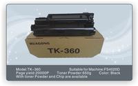 Compatible for Kyocera Mita TK-360 toner cartridge