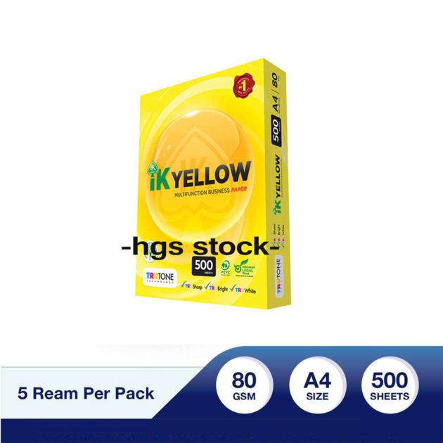 IK Yellow A4 80 gr office paper