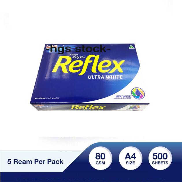 Reflex ultra white office papers A4 80 gr