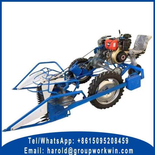 Reaper And Binder Combine Harvester