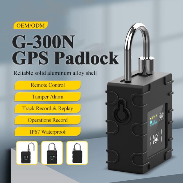 G300N GPS BDS Beidou Tracker Padlock Smart Electronic Eseal Lock