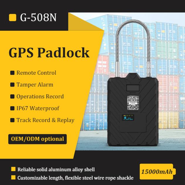 GPS Tracker Padlock Smart Electronic Lock