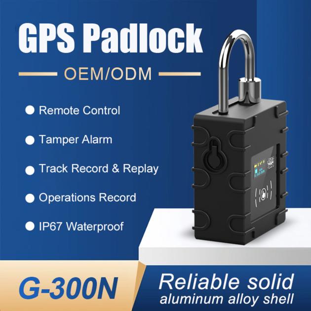 G300N GPS Tracker Padlock Smart Electronic Lock