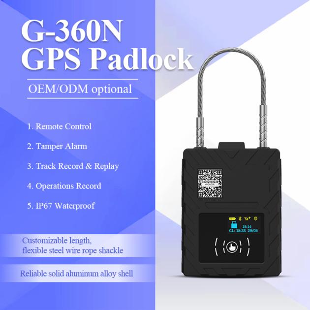 HHDlink App G360N GPS Tracker Smart Electronic Lock
