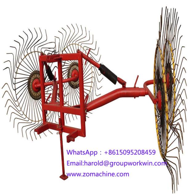 Wheel Rotary Rake Machine For Sale