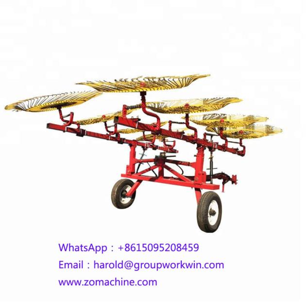 Wheel Rotary Rake Machine For Sale