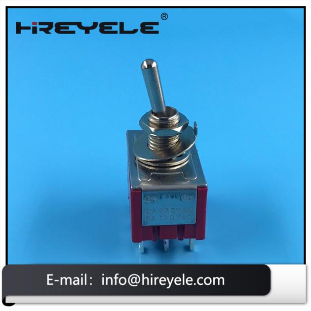 Mini Toggle Switch 4PDT 12Pin On