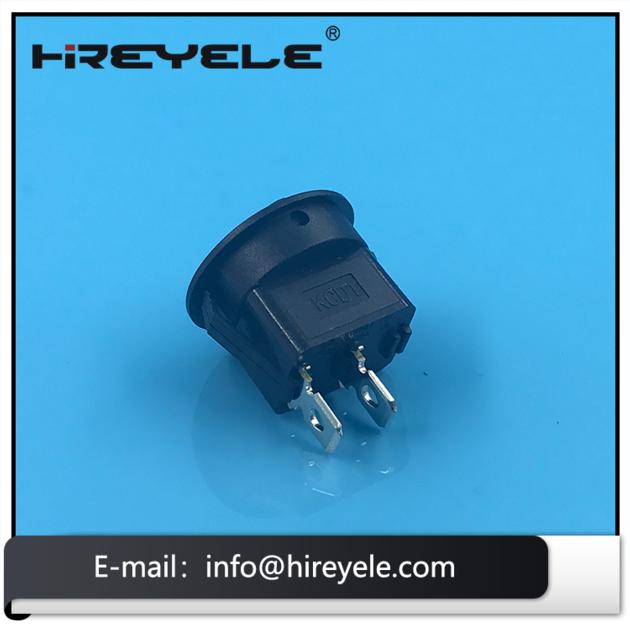 Miniature 6A 250VAC SPST 2 PIN