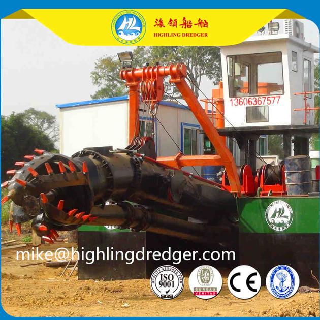 River sand cutter suction dredger