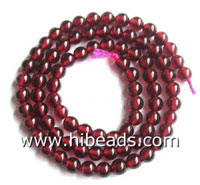Natural 10mm garnet round gemstone loose beads strand wholesale