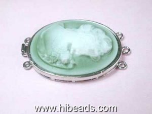 3 strands carved gemstone jewelry clasps wholesale