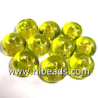 Bright lovely lampwork glass hollow beads wholesale