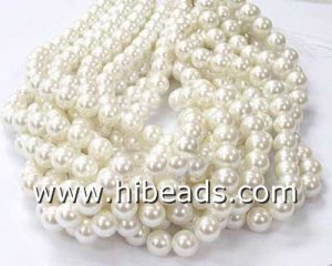 round bright white south sea shell pearl strand wholesale