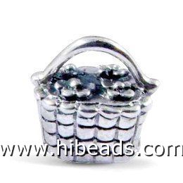 Lovely sterling silver beads for pandora style jewelry