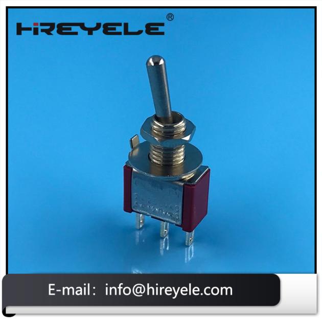 SPDT 3P ON-ON Miniature Toggle Switch