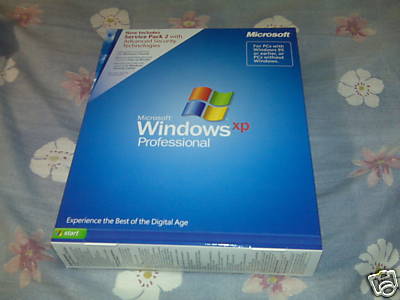 Windows XP Pro Retail Box software