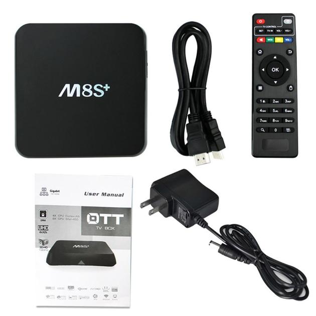 M8S Plus OTT TV BOX Android
