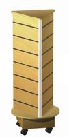 offer 3 sides slatwall display