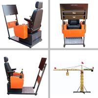 Tower crane training simulator