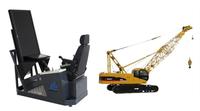 Crawler crane training simulator