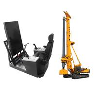 Rotary drilling rig training simulator
