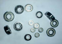 ball bearings and roller bearings