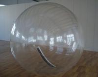Transparent water walking ball