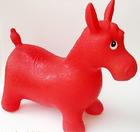 Inflatable jumping bouncing horse