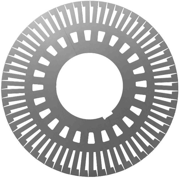  Customized high voltage permanent magnet generators parts stator lamination
