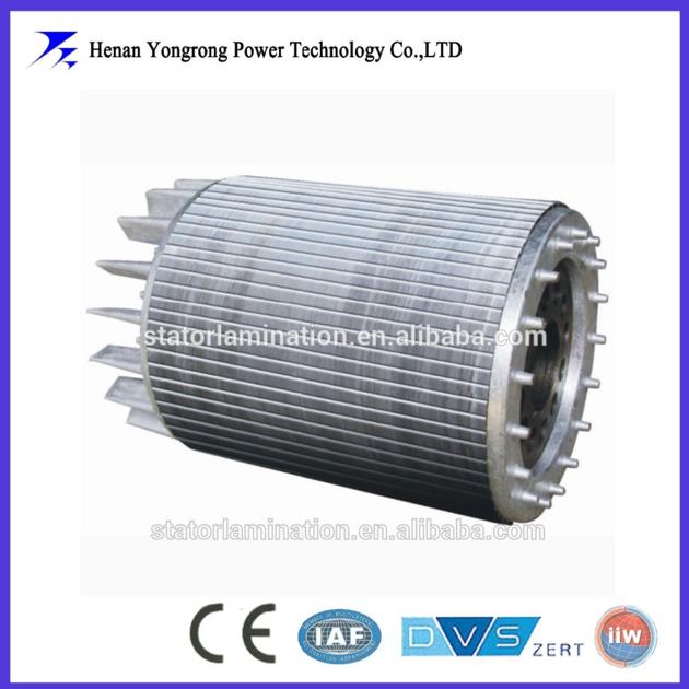 Stator type magnet generator stator rotor core