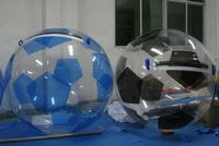 Inflatable football water ball