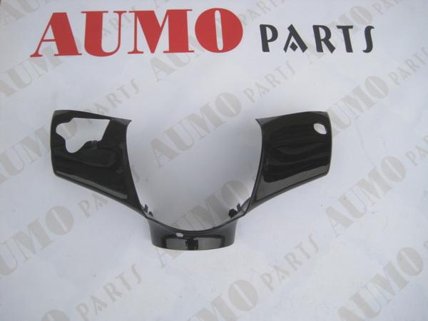 Front Handlebar Cover, Black, for Piaggio Zip50 (MV021111-T54B100)