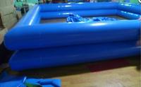 Two layer inflatable swimming pool