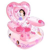 White Princess inflatable pvc sofa