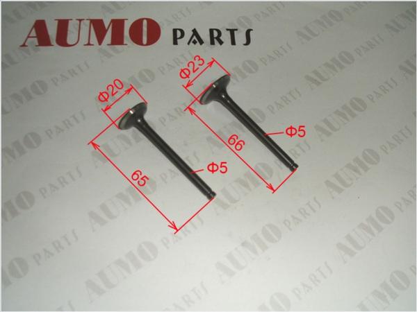 Intake and Exhaust Valve Set, Motorcycle Valves (ME152100-0020)