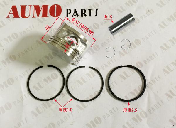 ME021000-0330 Fly125 Piston & Ring Set