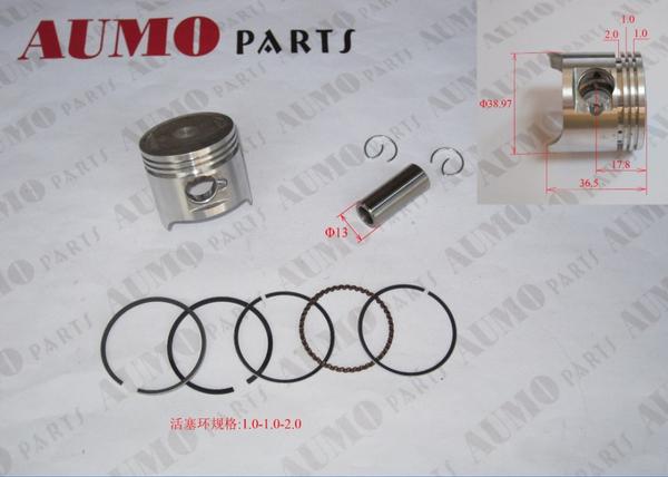 Motorcycle Engine Spare Parts - Motorcycle Piston, Piston Ring (ME021000-0130)