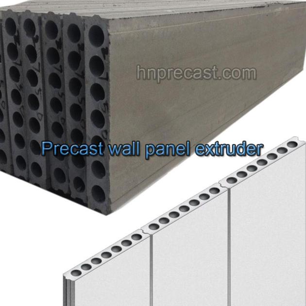 Precast Concrete Wall Panel Extruder Machine
