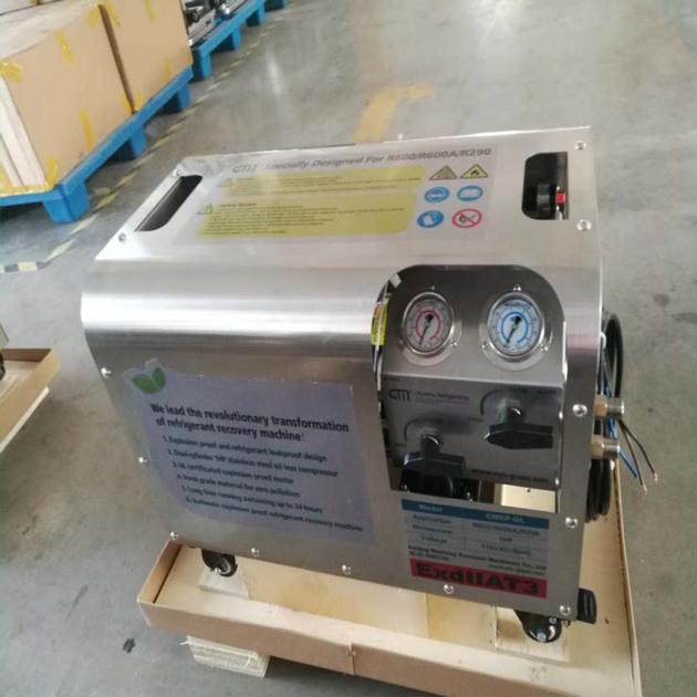 Refrigerant Explosion Proof Recovery Reclaim Machine