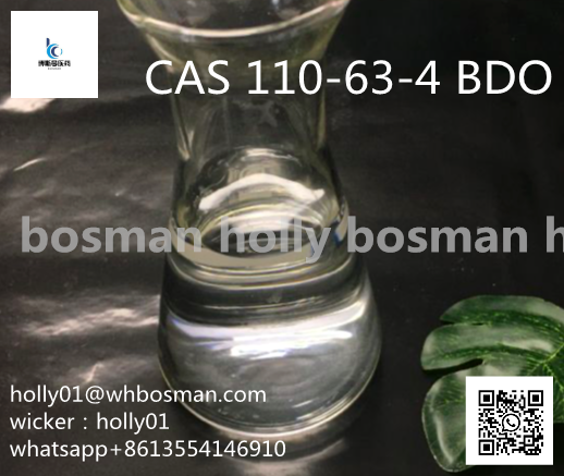 High Purity 99% 1, 4-Butanediol Liquid CAS 110-63-4 BDO in Stock (holly01@whbosman.com