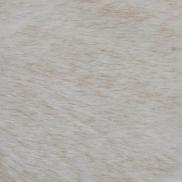 14HD0913-1 white artificial fox fur tip-dying fur plush