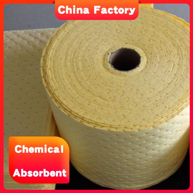 spill control rolls wholesale liquid chemic and hazard absorb chemical absorbent roll