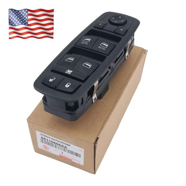 2019 factory price Master Window Switch Front Door Left Side 68110866AA for 2013-15 Dodge Ram 1500